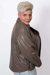 Women's leather jacket Bojana